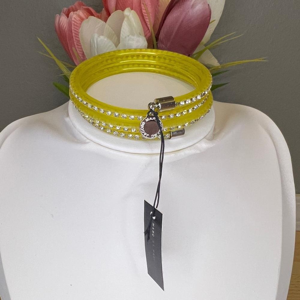 Marc by Marc Jacobs Slinky Yellow Bracelet